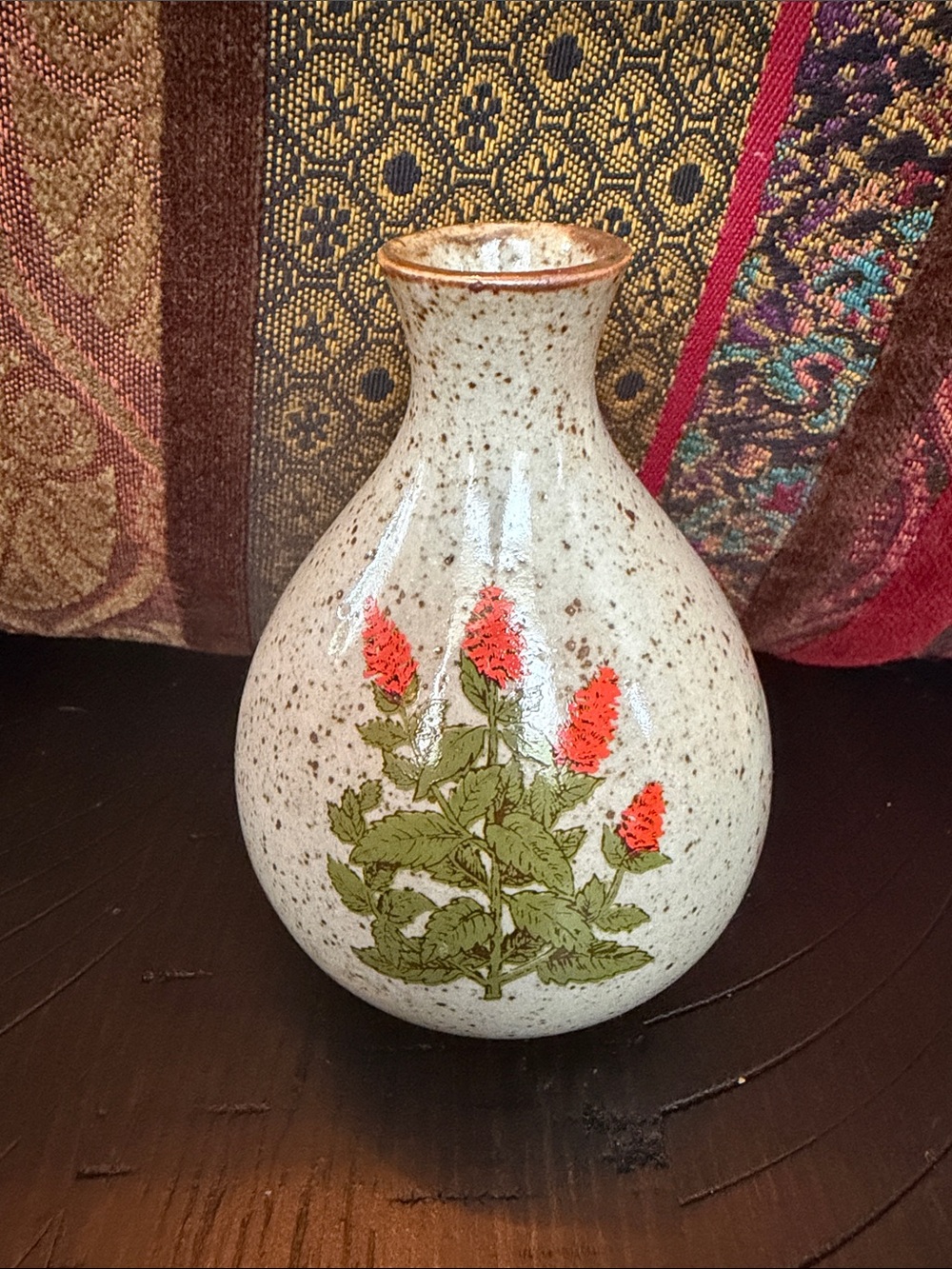 Charming Takahashi Vintage Bud Vase 4” Tall